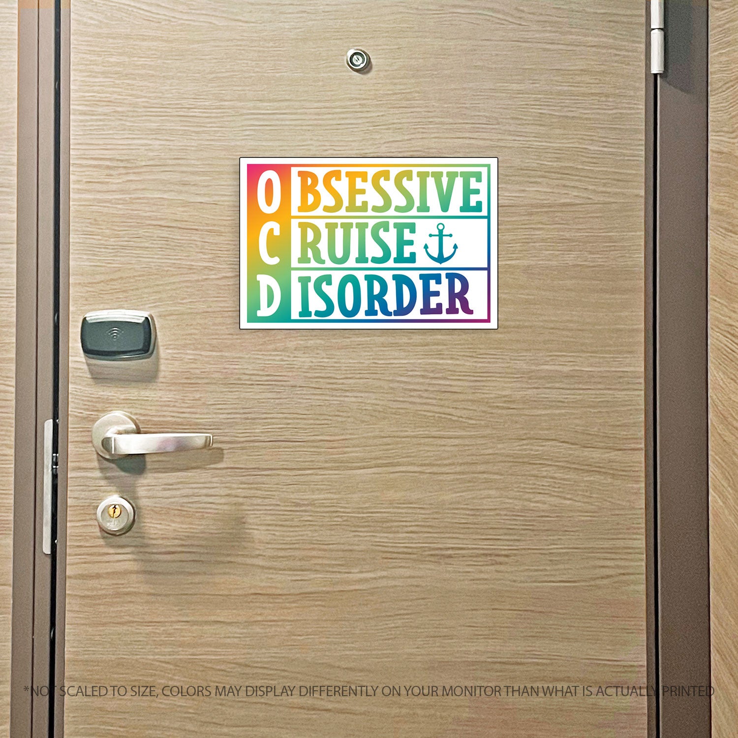 OCD Obsessive Cruise Disorder Cruise Magnet - Several Colors