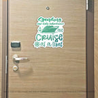 Couples Trip Cruise Magnet - Spending Our Kids Inheritance One Cruise at a Time - Several Colors