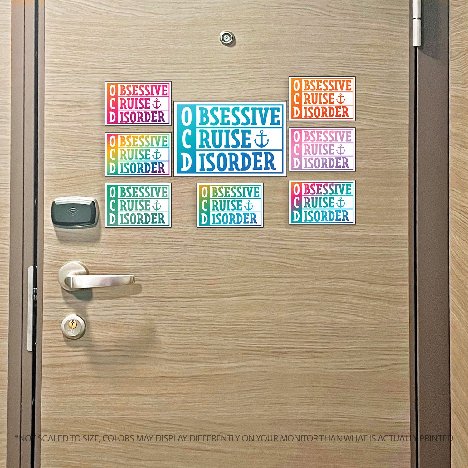 OCD Obsessive Cruise Disorder Cruise Magnet - Several Colors