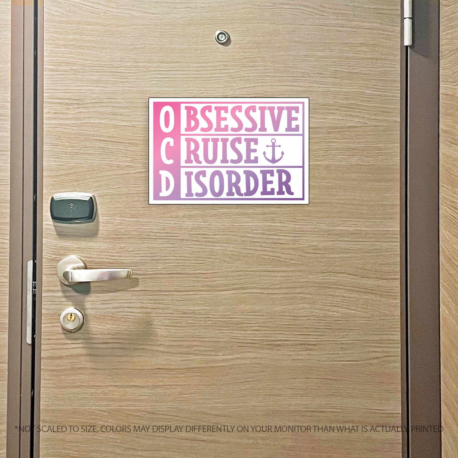 OCD Obsessive Cruise Disorder Cruise Magnet - Several Colors