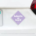 Latin Baby On Board Bebecita on Board Magnet - para Los Conejos