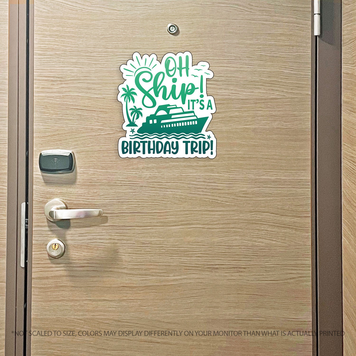 Birthday Trip Cruise Magnet - Punny Oh Ship! It's a Birthday Trip - Several Colors