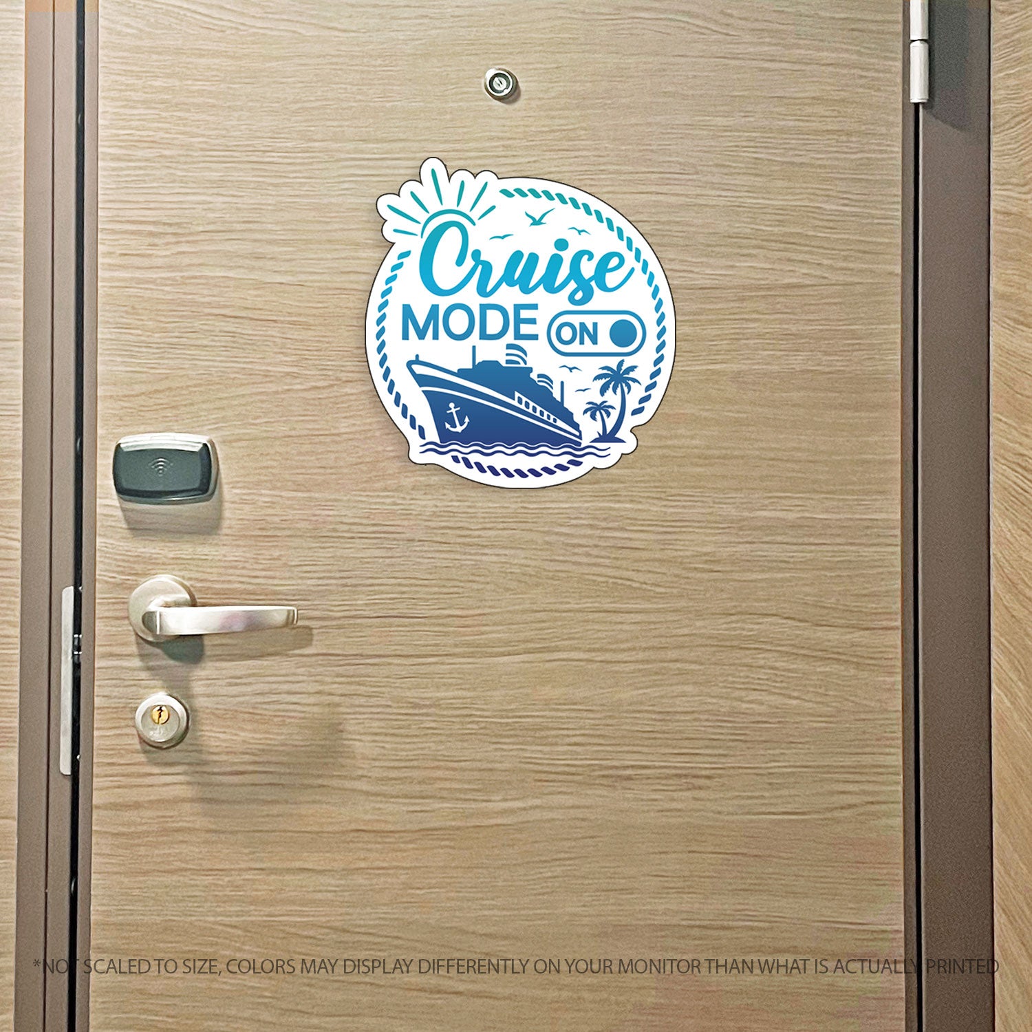 Punny Cruise Mode On - Cruise Magnet - Several Colors