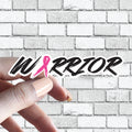 Cancer Warrior Ribbon F Cancer Fuck Cancer Sticker - Several Ribbon Colors
