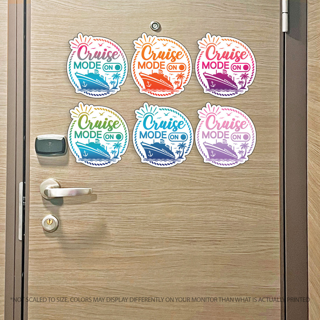 Punny Cruise Mode On - Cruise Magnet - Several Colors
