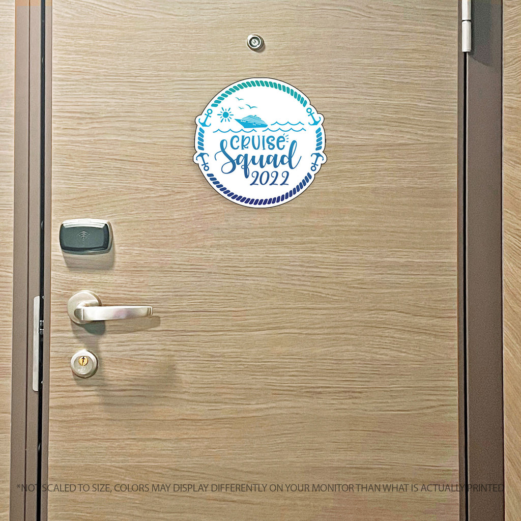 Cruise Squad - Awesome Cruise Magnet with Year - Several Colors