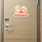 Retirement Cruise- Cruising into Retirement - Punny Cruise Magnet - Several Colors