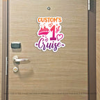 My First Cruise - Colorful Cruise Magnet with Custom Name - First Timer - Several Colors