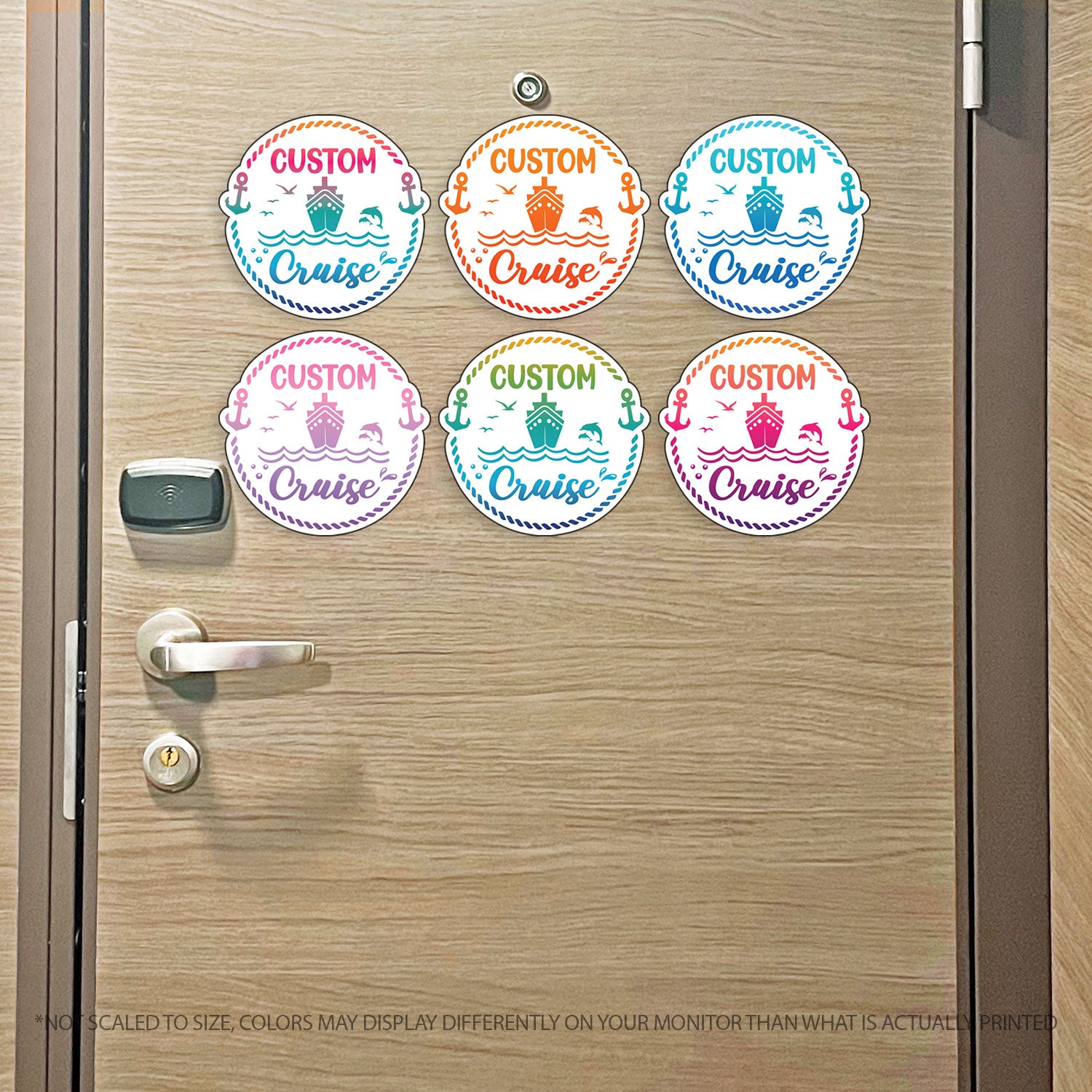 Custom Cruise - Round Custom Cruise Magnet - Several Colors