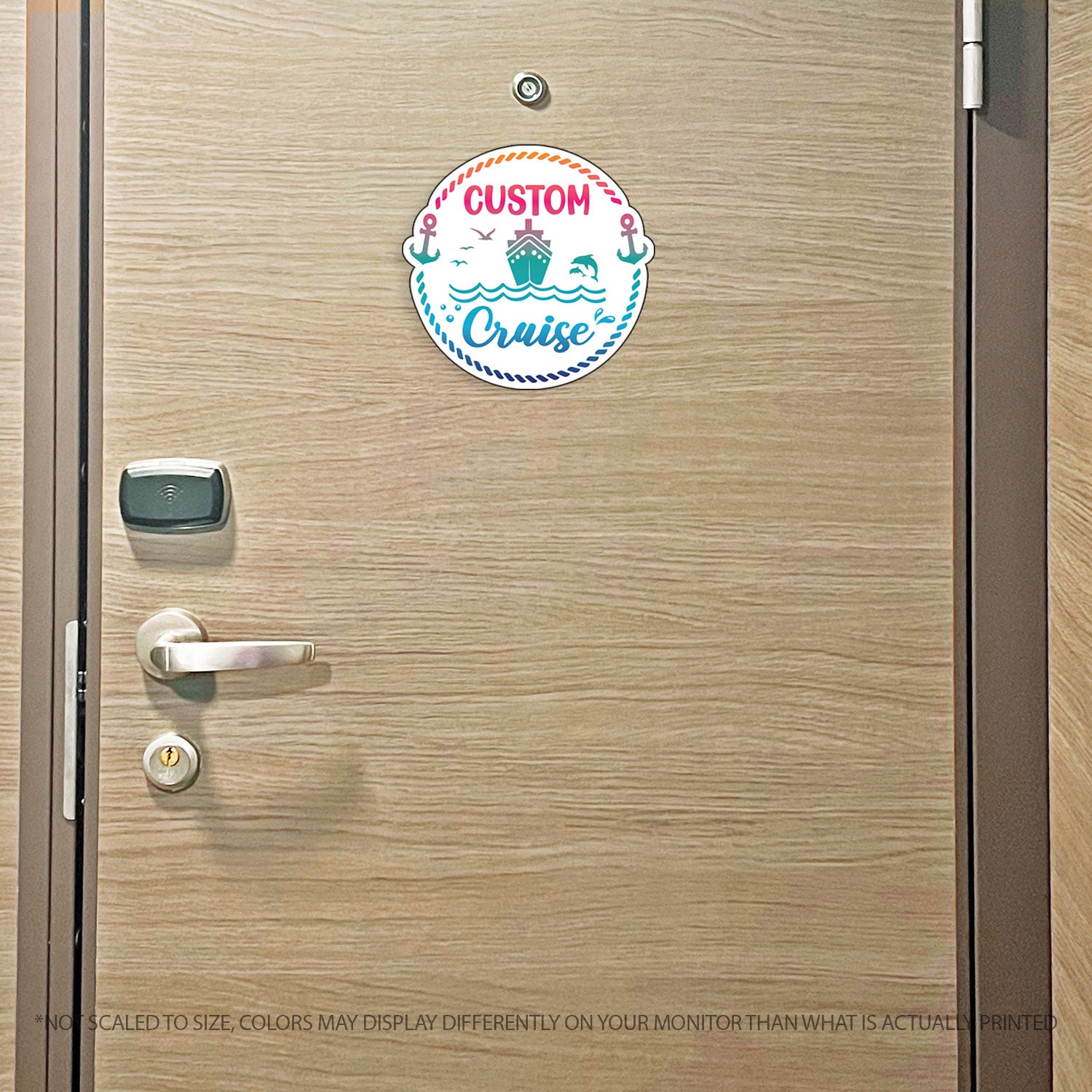 Custom Cruise - Round Custom Cruise Magnet - Several Colors