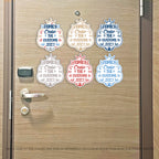 Custom Family Name Trip w/ Anchor & Hearts - Custom Cruise Magnet - Several Colors