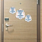 Custom Family Name Trip w/ Anchor & Hearts - Custom Cruise Magnet - Several Colors