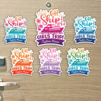 Custom Girls Trip Cruise Magnet - Oh Ship! It's a Girls Trip - Several Colors