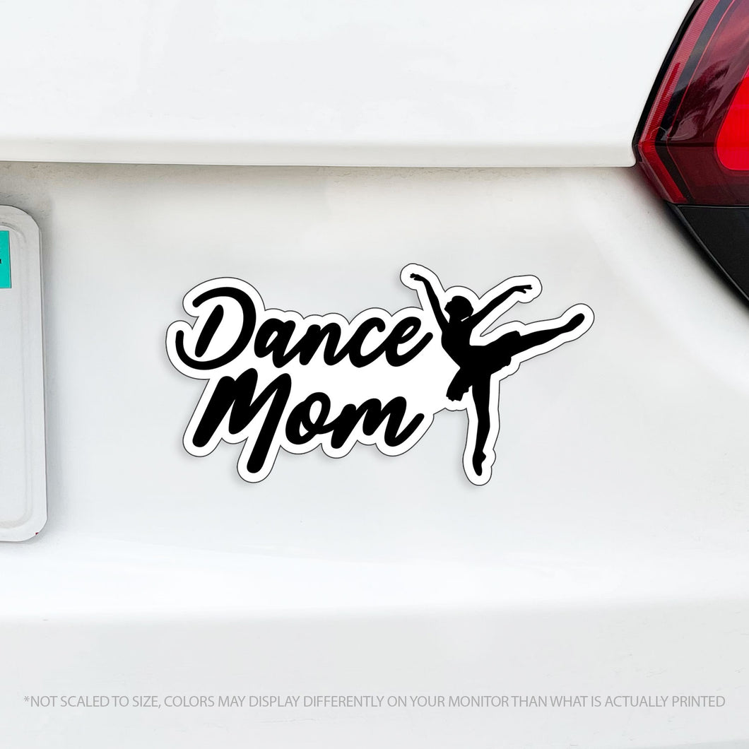 Dance Mom Magnet - w/ Dancing Ballerina