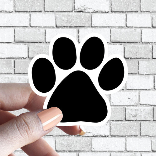 Pet Parent Paw Sticker - Dog Parent Cat Parent Animal Parent