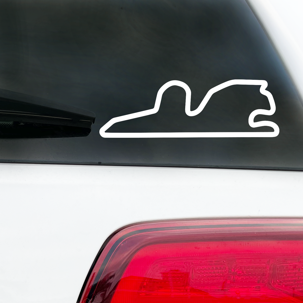 Fuji International Speedway Circuit Track Race Track Decal (Oyama, Japan)