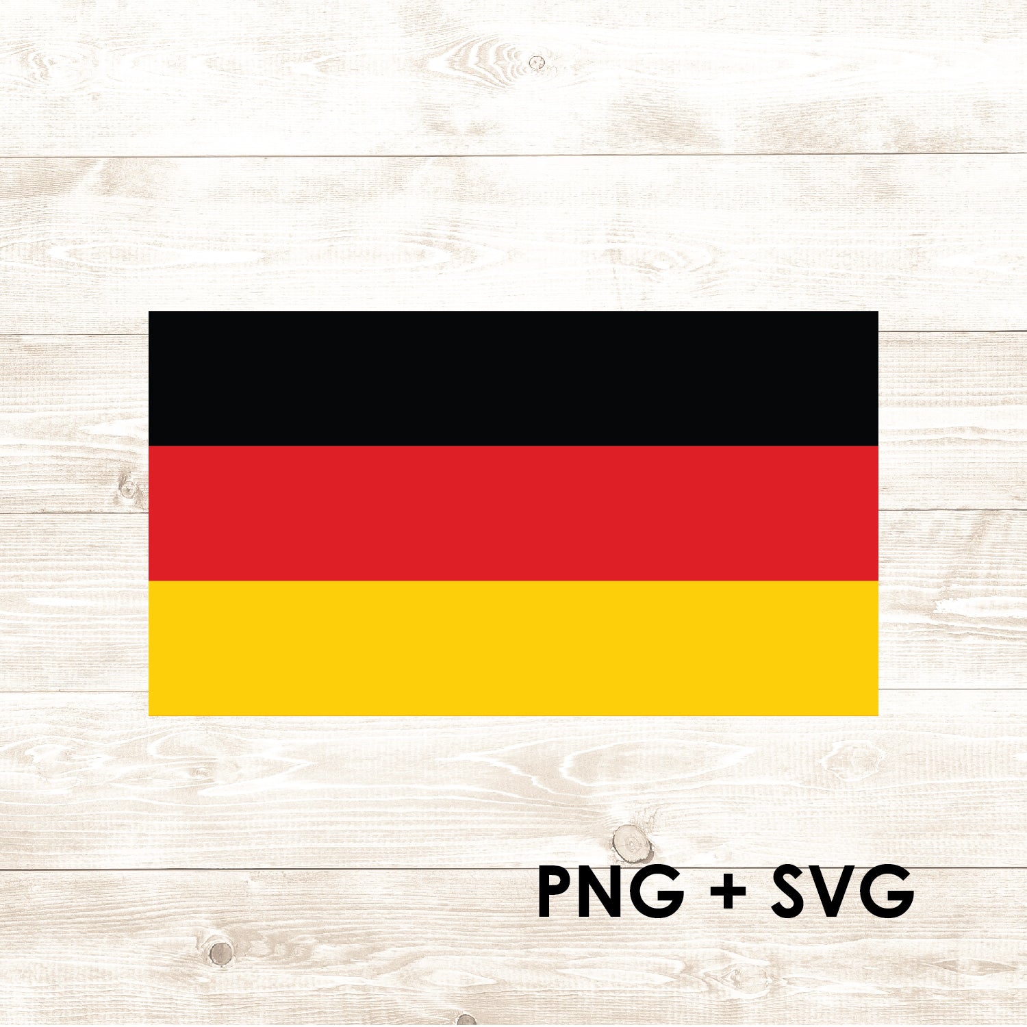 German Flag - Germany Flag - SVG + PNG - Digital Download – Too Sweet ...