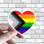 ANY FLAG HEART Sticker - Any Country Flag