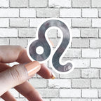 Zodiac Sign Sticker - w/ Cute Cursive Writing