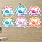 Retirement Cruise - Punny My Retirement Plan is Cruising Cruise Magnet - Several Colors