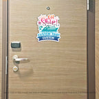Custom Oh Ship! It's a "Custom" Trip & Custom Text for Banner - Custom Cruise Magnet - Several Colors