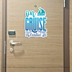 On Cruise Control - Punny Cruise Magnet - Several Colors