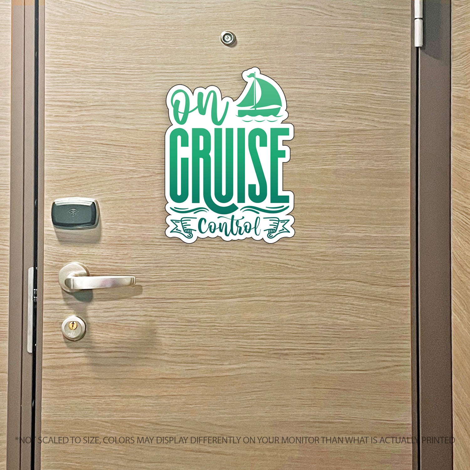 On Cruise Control - Punny Cruise Magnet - Several Colors