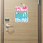 On Cruise Control - Punny Cruise Magnet - Several Colors