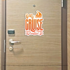 On Cruise Control - Punny Cruise Magnet - Several Colors