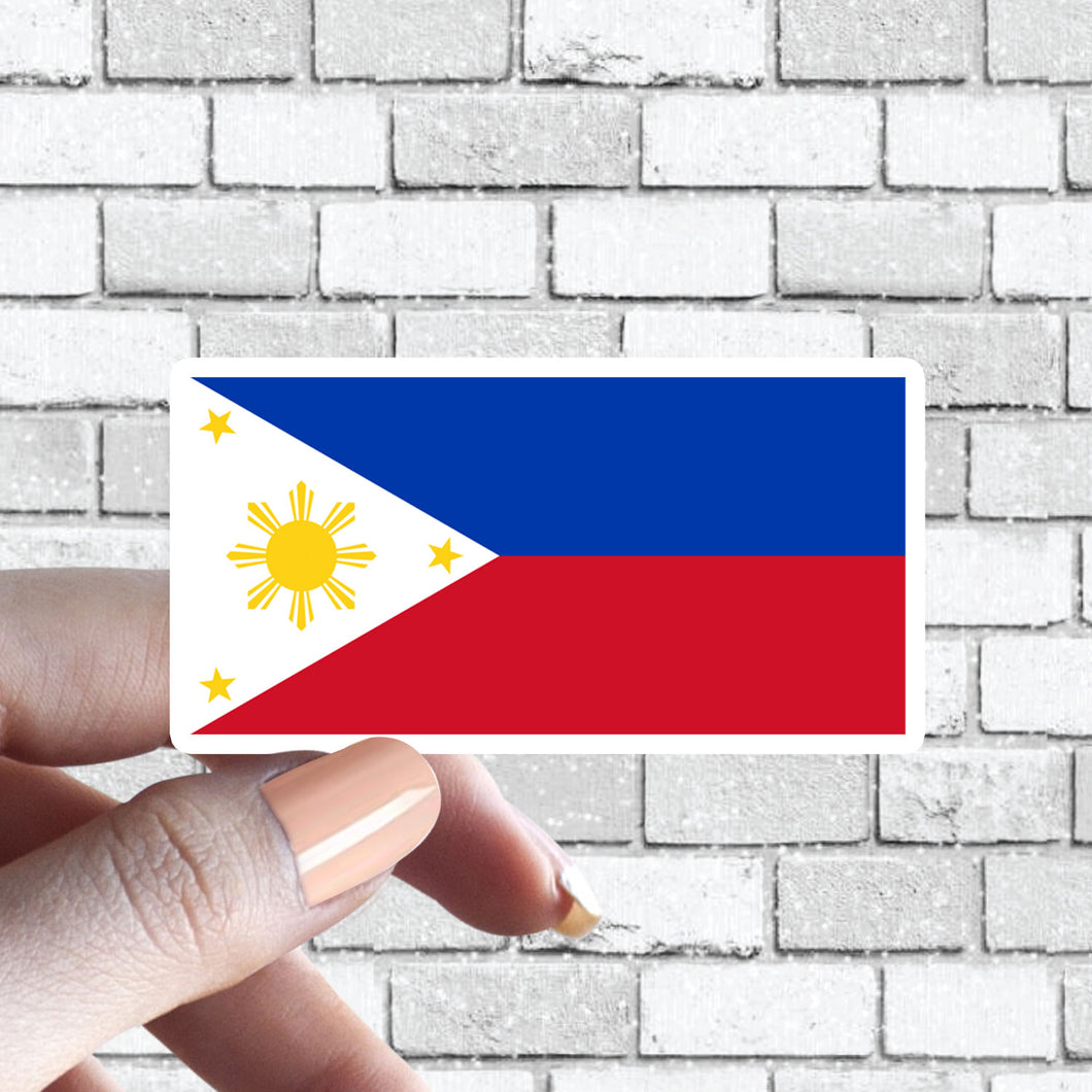 Philippines Flag Filipino Pride Sticker