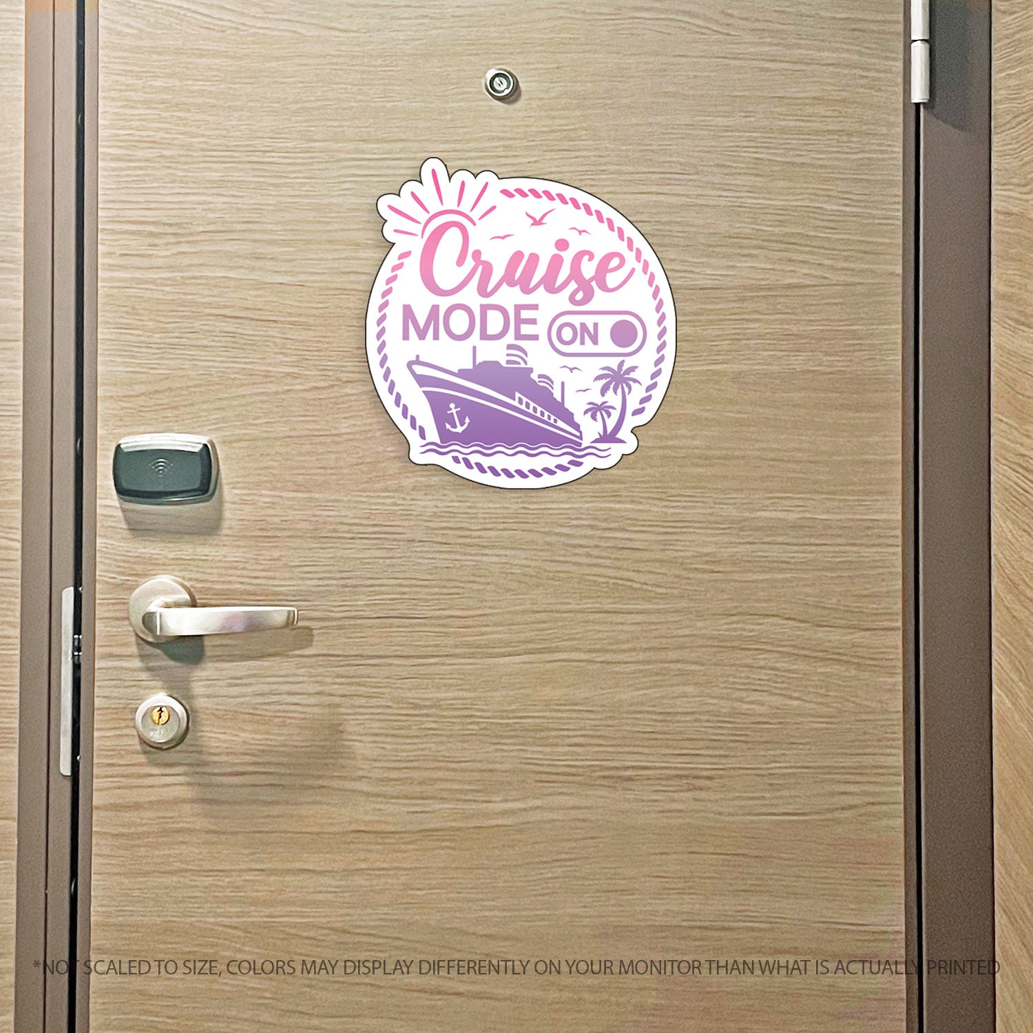 Punny Cruise Mode On - Cruise Magnet - Several Colors