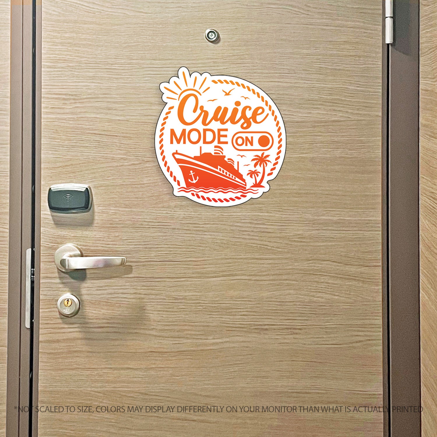Punny Cruise Mode On - Cruise Magnet - Several Colors