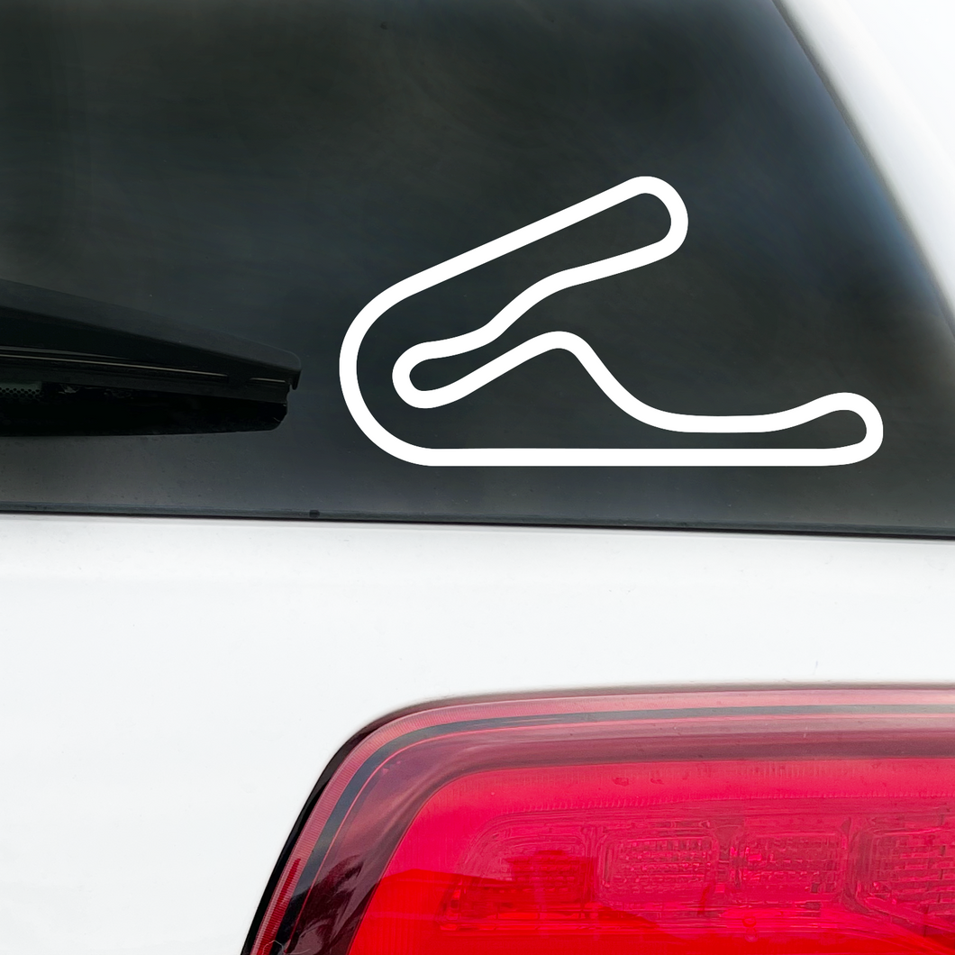 Tsukuba Circuit Speedway Circuit Track Race Track Decal (Shimotsuma, Japan)