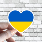 ANY FLAG HEART Sticker - Any Country Flag