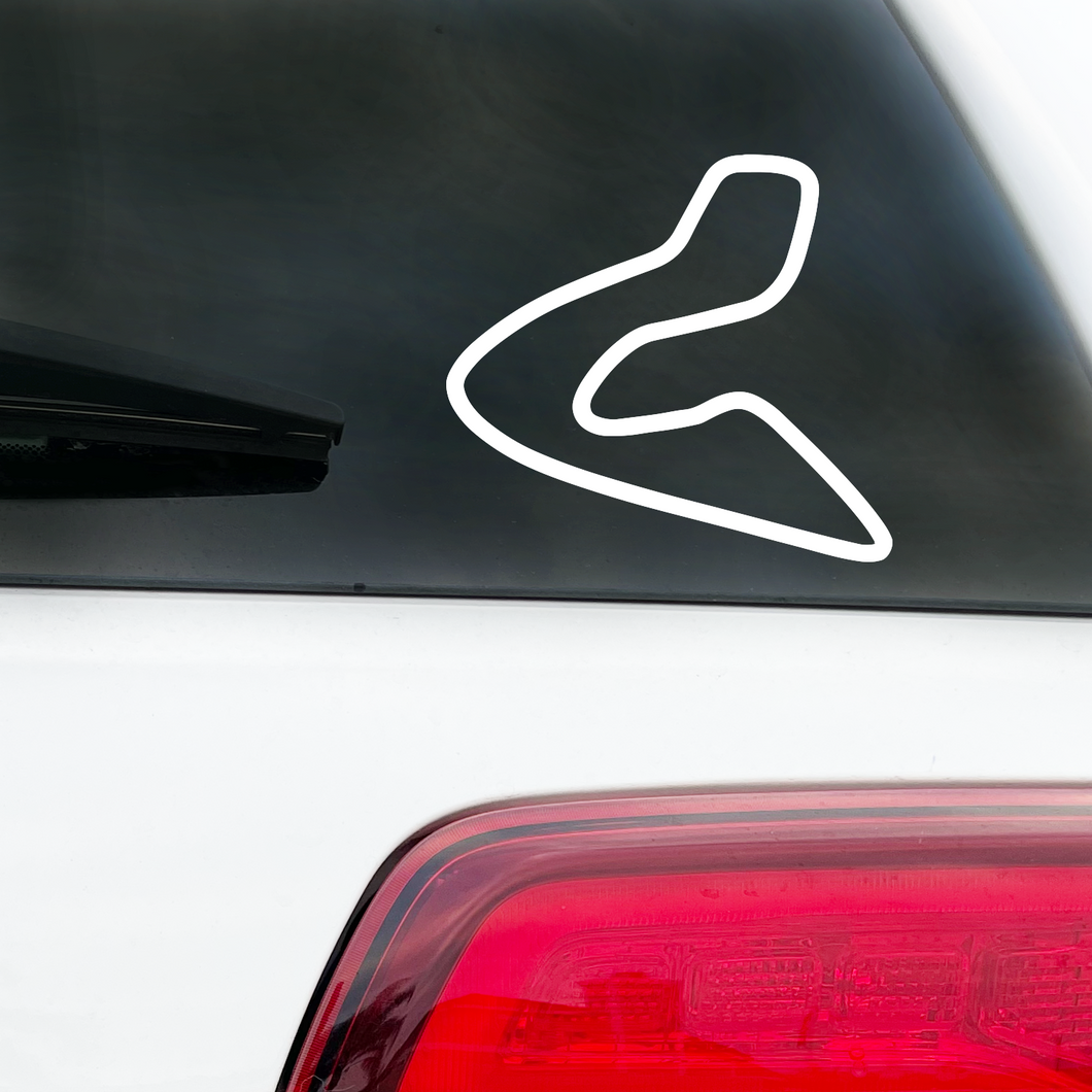 Wakefield Park Raceway Circuit Track Race Track Decal (Tirrannaville, Australia)