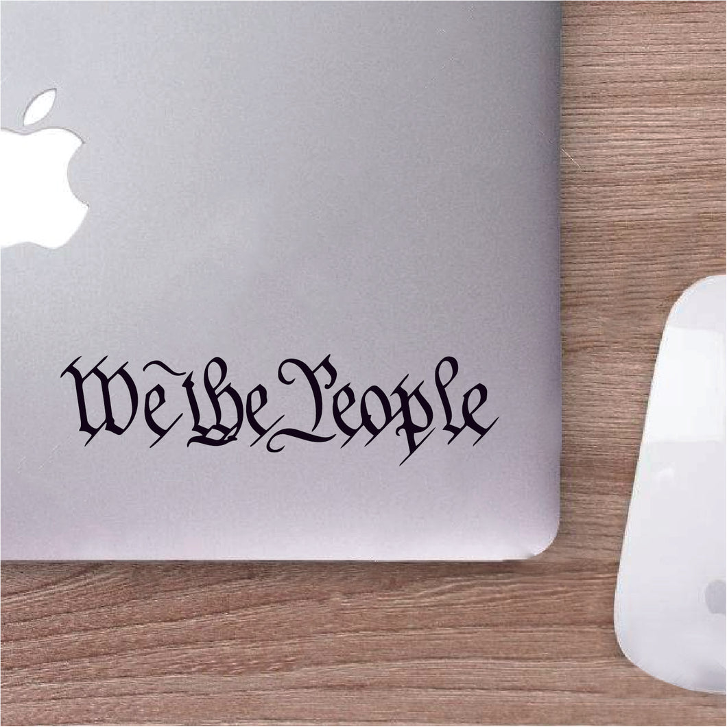 We the People Preamble Constitution Decal-Decal-Too Sweet SVGs