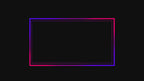 ANIMATED Red Blue Purple Neon Camera Webcam Overlay