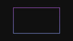 ANIMATED SINGLE Frame Blue Purple Neon Camera Webcam Overlay