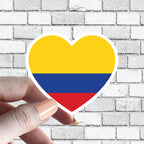 ANY FLAG HEART Sticker - Any Country Flag