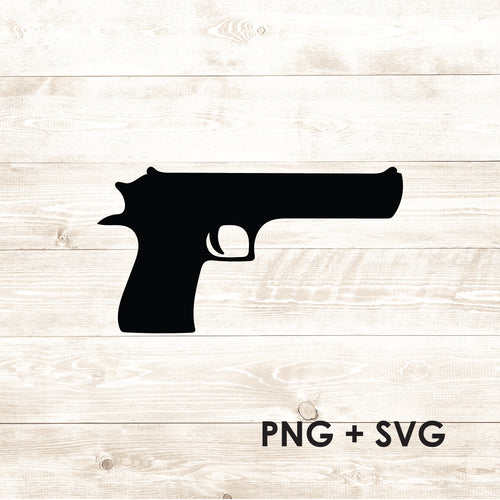 Desert Eagle - SVG + PNG - Digital Download-Digital Download-Too Sweet SVGs