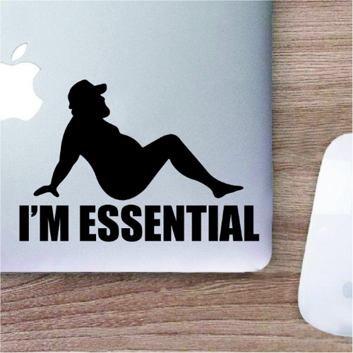 I'm Essential Truck Driver Trucker Decal-Decal-Too Sweet SVGs