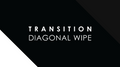 ANIMATED Stinger Transition Black White -Bars Diagonal Wipe (Full bundle available - Overlays, Panels, Scenes)-Twitch-Too Sweet SVGs