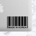 Made in Korea Korean Barcode Vinyl Car Decal Car Decal, Tumbler Decal, Laptop Decal, ETC
