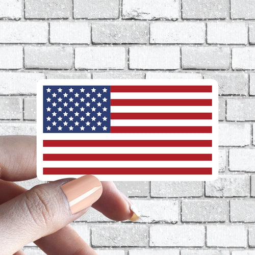 USA Flag American America US Country Sticker