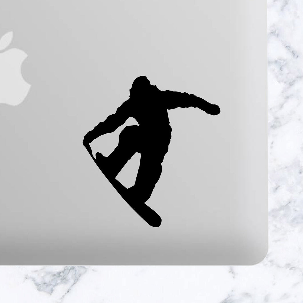 Snowboarder Snowboard Nose Grab Vinyl Decal Car Decal, Tumbler Decal, Laptop Decal, ETC