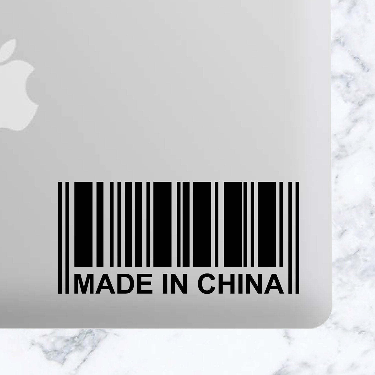 Made in China Chinese Barcode Vinyl Car Decal Car Decal, Tumbler Decal, Laptop Decal, ETC