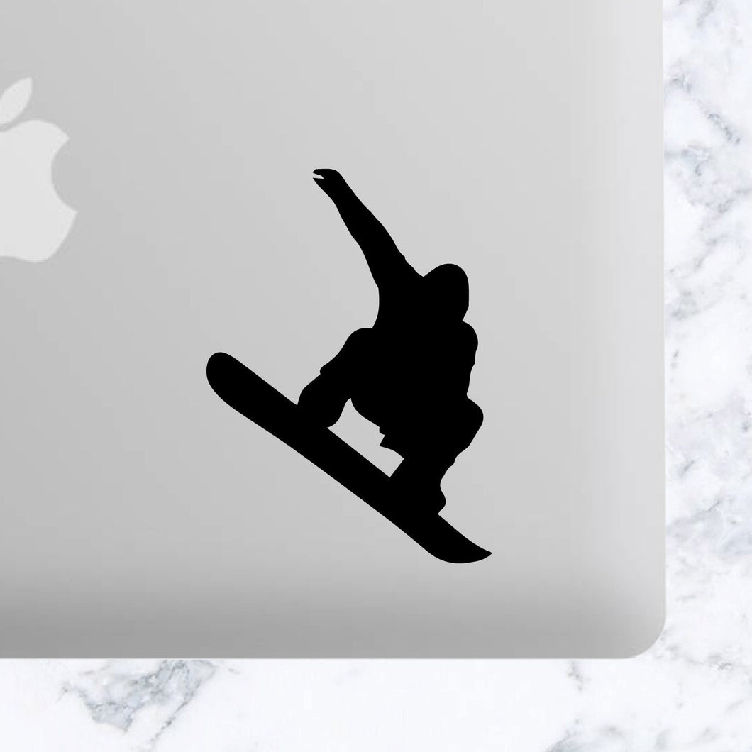 Snowboarder Snowboard Jump Vinyl Decal Car Decal, Tumbler Decal, Laptop Decal, ETC