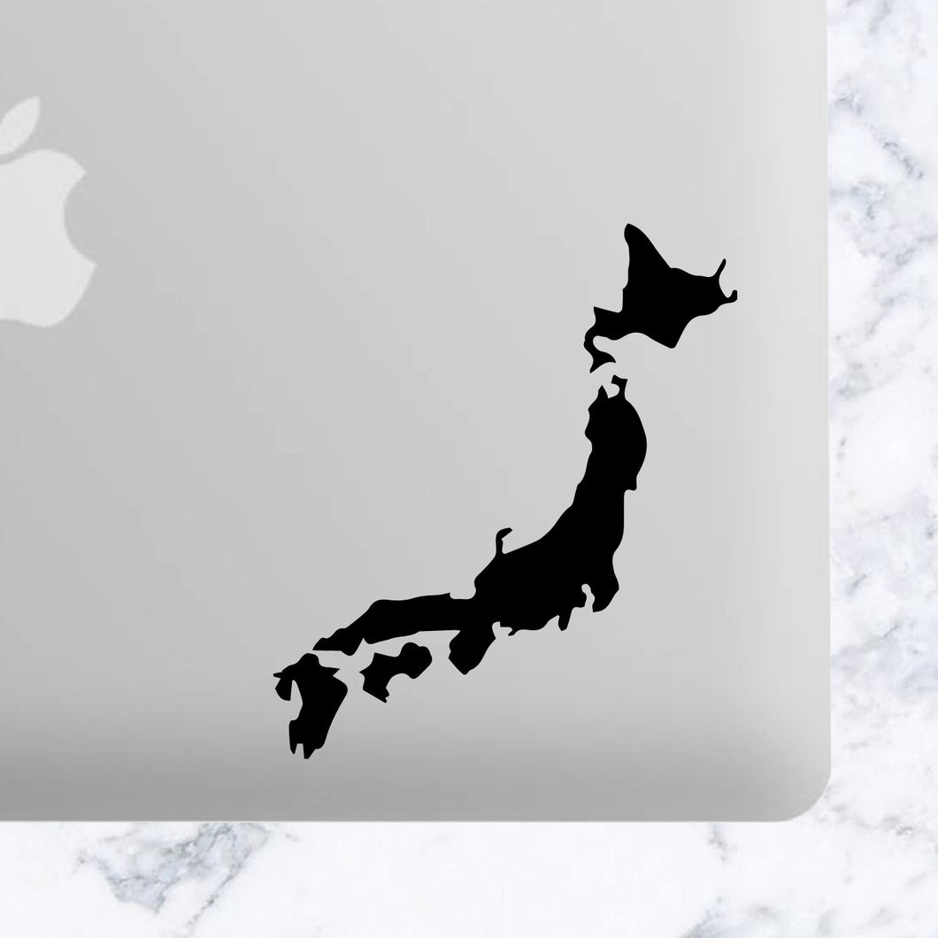 Japan islands Outline Silhouette Japanese JDM Vinyl Car Decal, Laptop Decal, Vinyl Decal Car Decal, Tumbler Decal, Laptop Decal, ETC