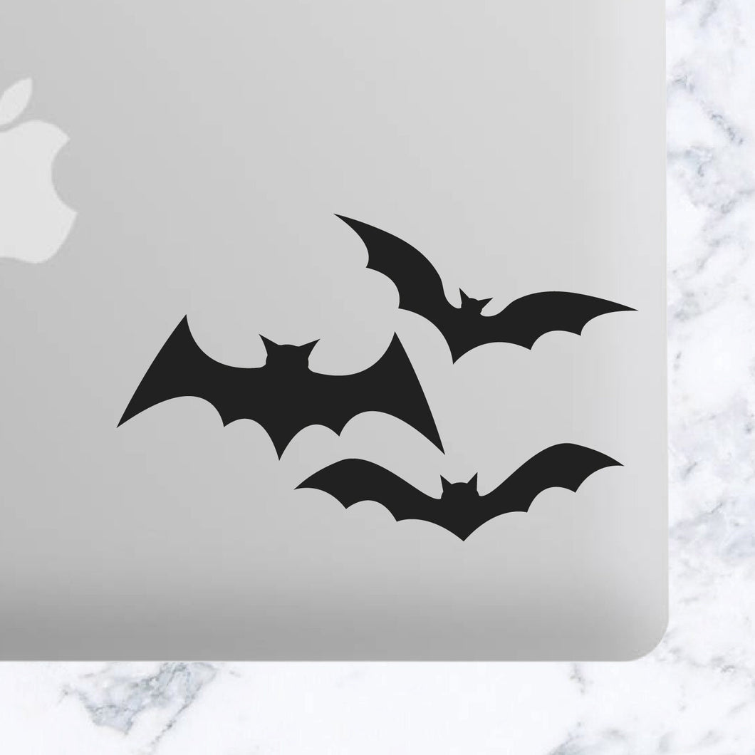 Bats Spooky Swarm of Bats Halloween Goth Emo Vinyl Decal Car Decal, Tumbler Decal, Laptop Decal, ETC