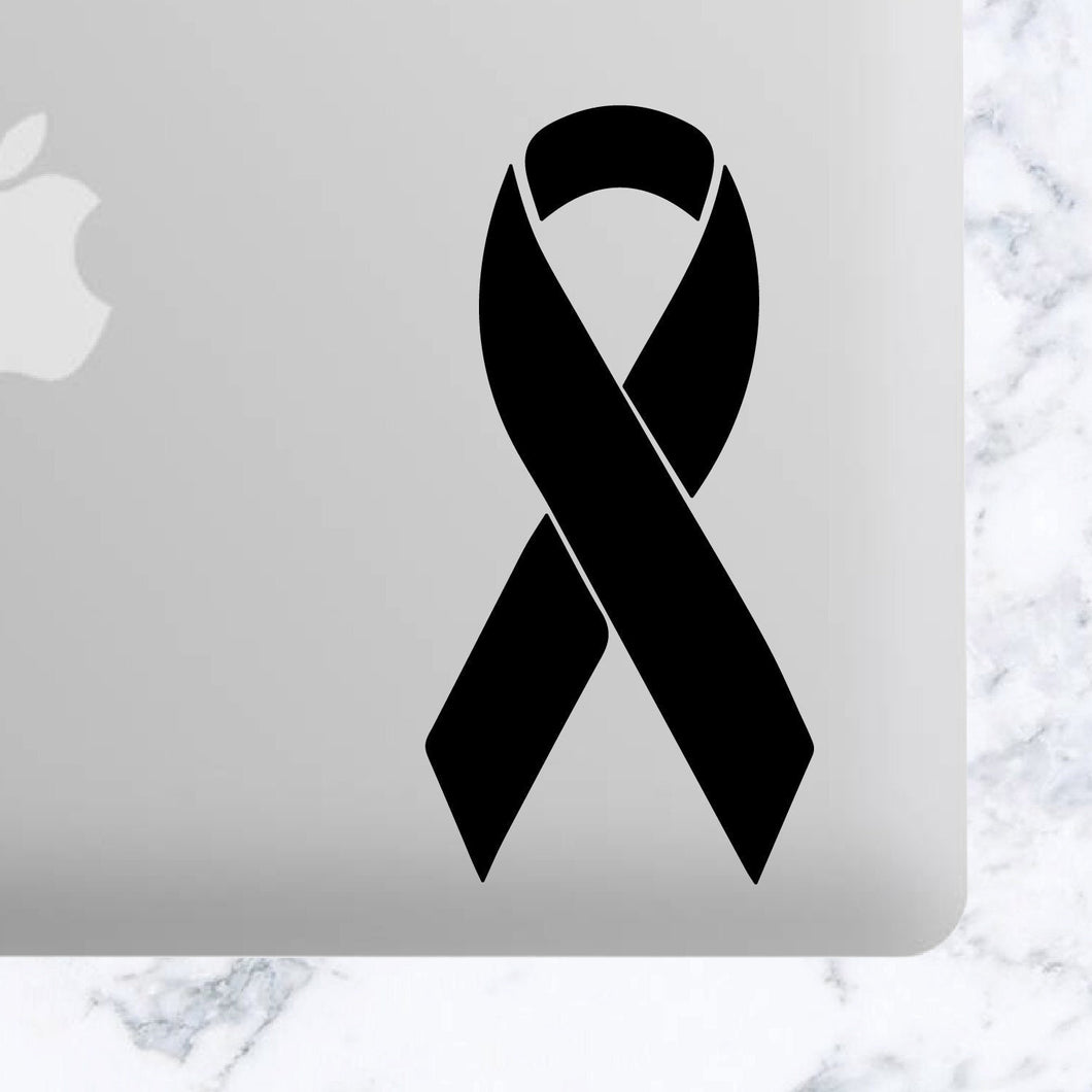 Cancer Ribbon Decal, Cancer Awareness Survivor Fighter Month Vinyl Decal Car Decal, Tumbler Decal, Laptop Decal, ETC